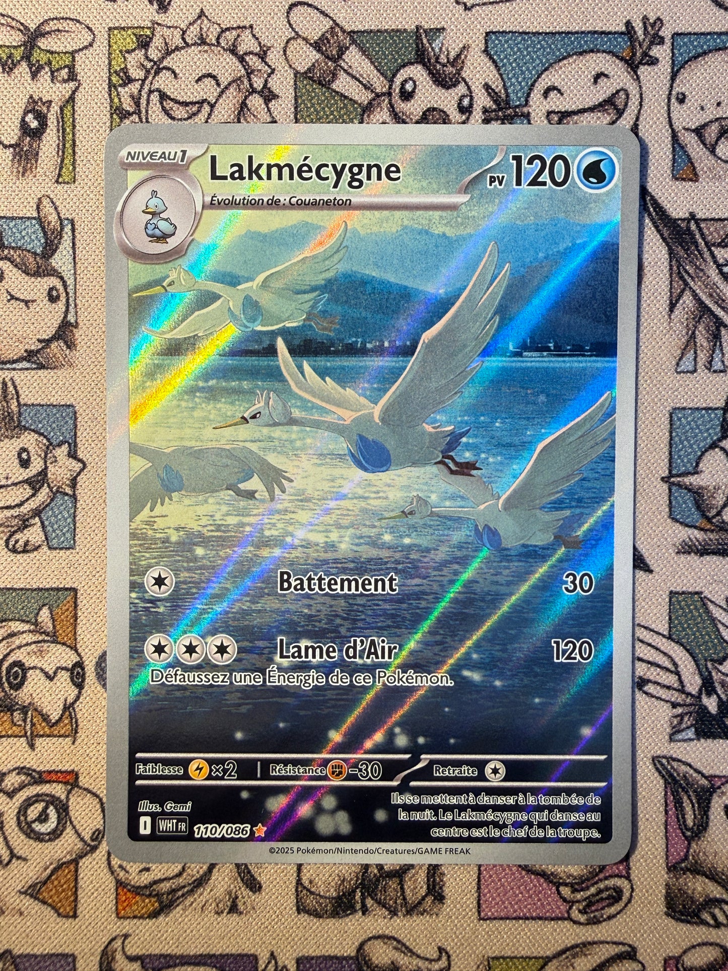 Lakmécygne 110 Flamme Blanche
