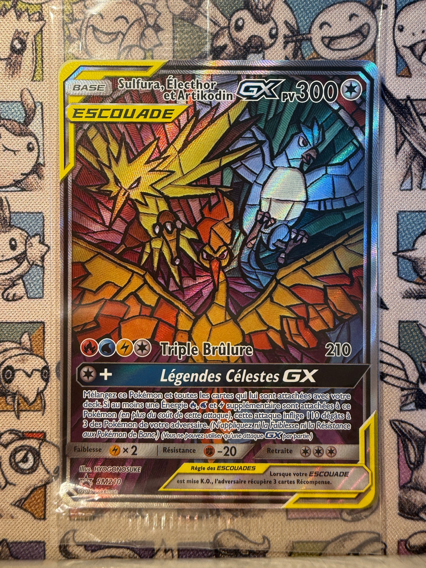 Sulfura & Électhor & Artikodin GX SM210 Sun & Moon Promos