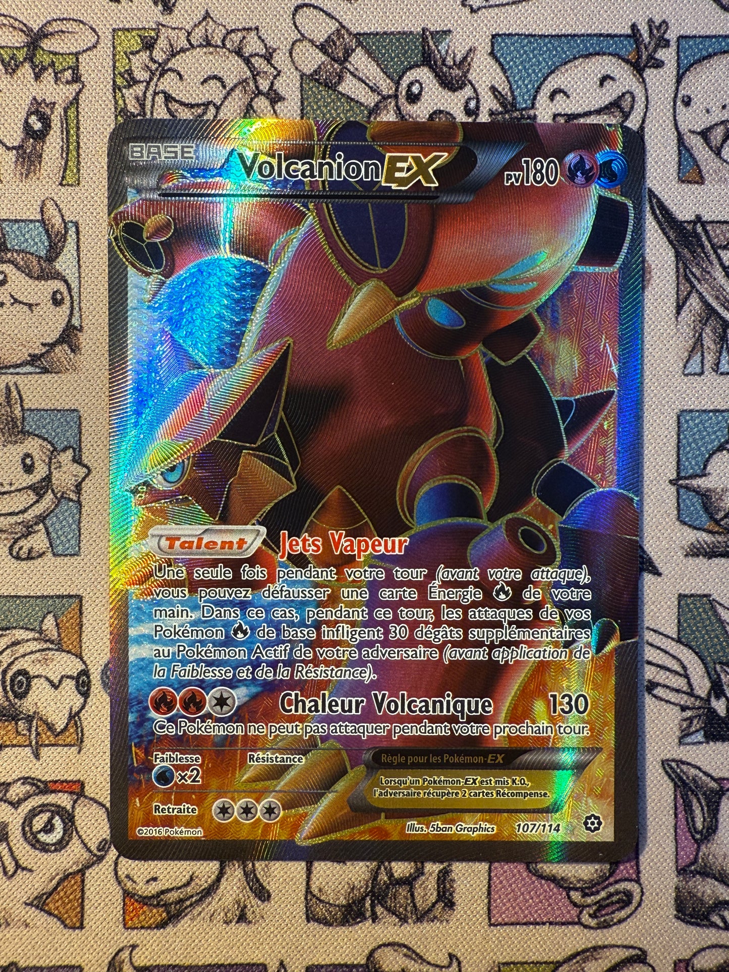 Volcanion EX 107 Offensive Vapeur
