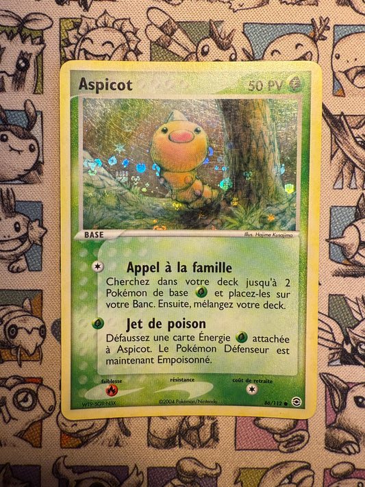 Aspicot 86 EX Rouge Feu & Vert Feuille