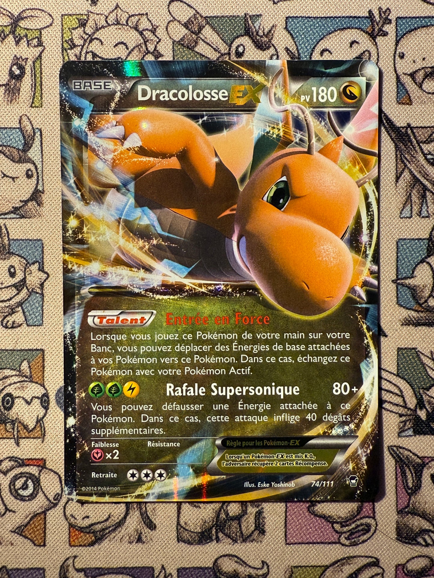 Dracolosse EX 74 Poings Furieux