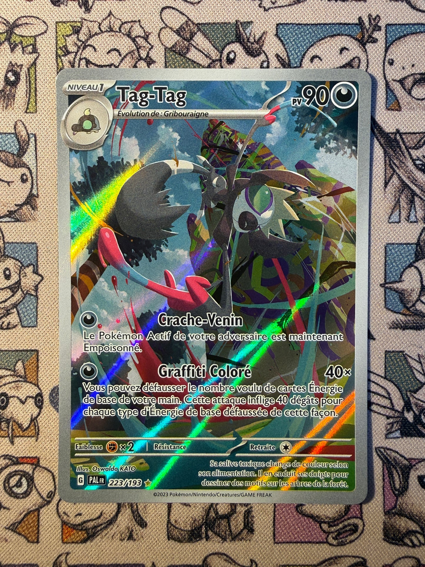 Tag-Tag 223 Evolutions à Paldéa