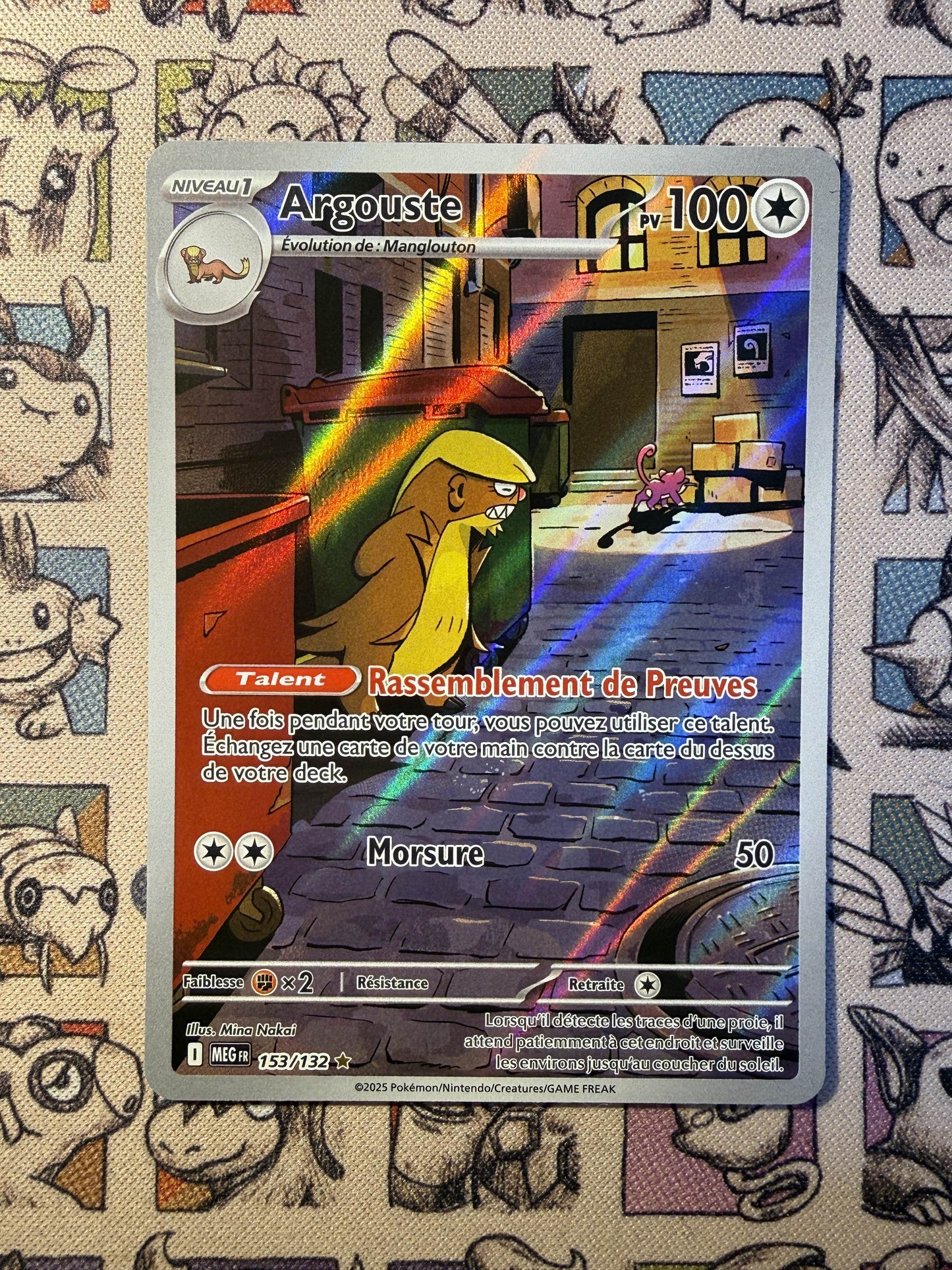 Argouste 153 Mega Evolution