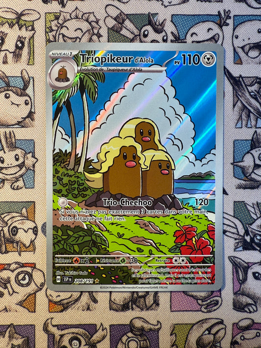 Alolan Triopikeur 208 Étincelles Déferlantes