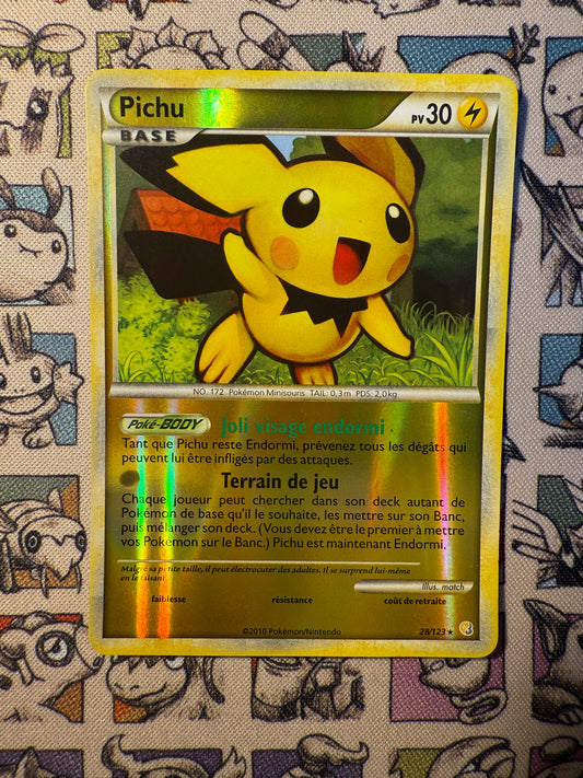 Pichu 28/123 reverse HGSS