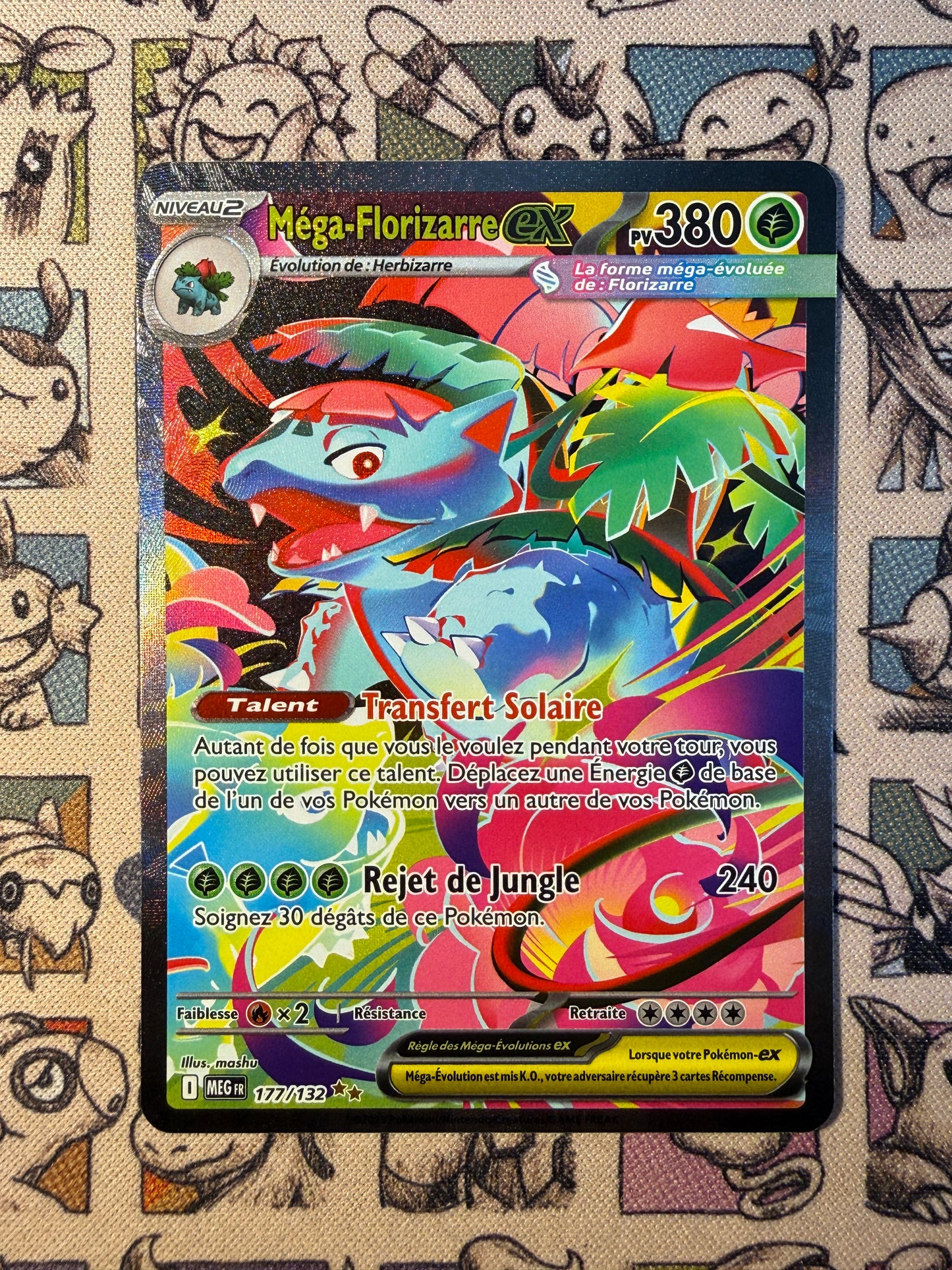 Mega Florizarre ex 177 Mega Evolution