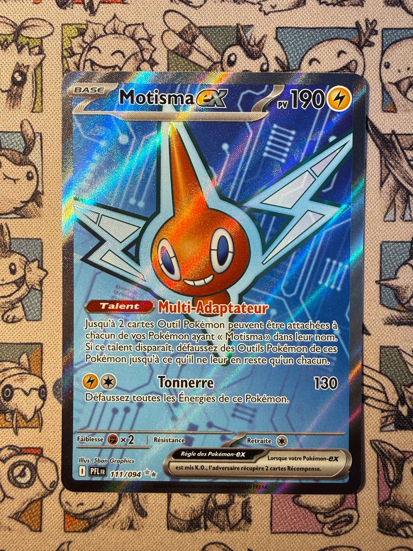 Motisma ex 111 Flammes Fantasmagoriques