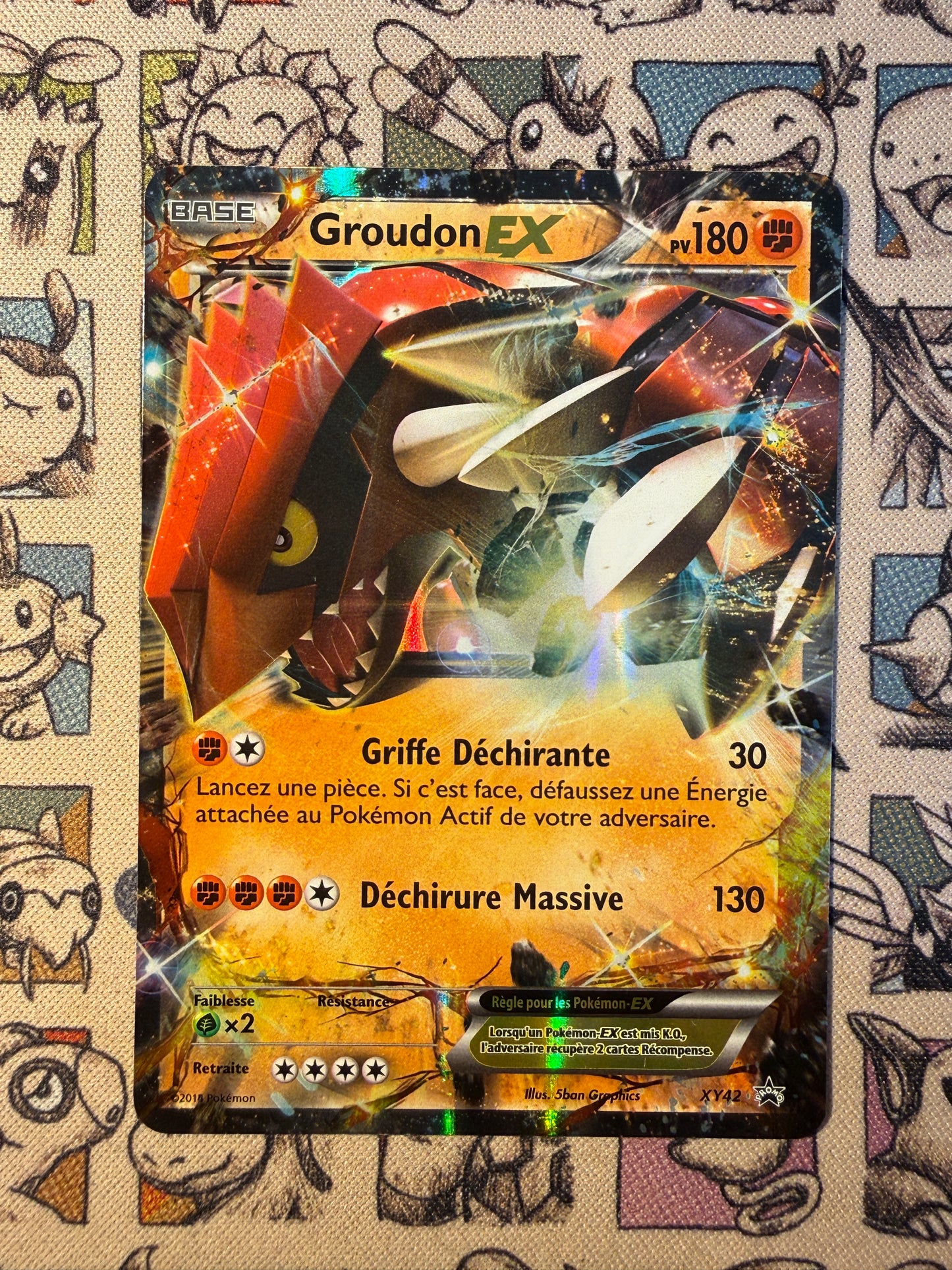 Groudon EX XY42 XY Promos