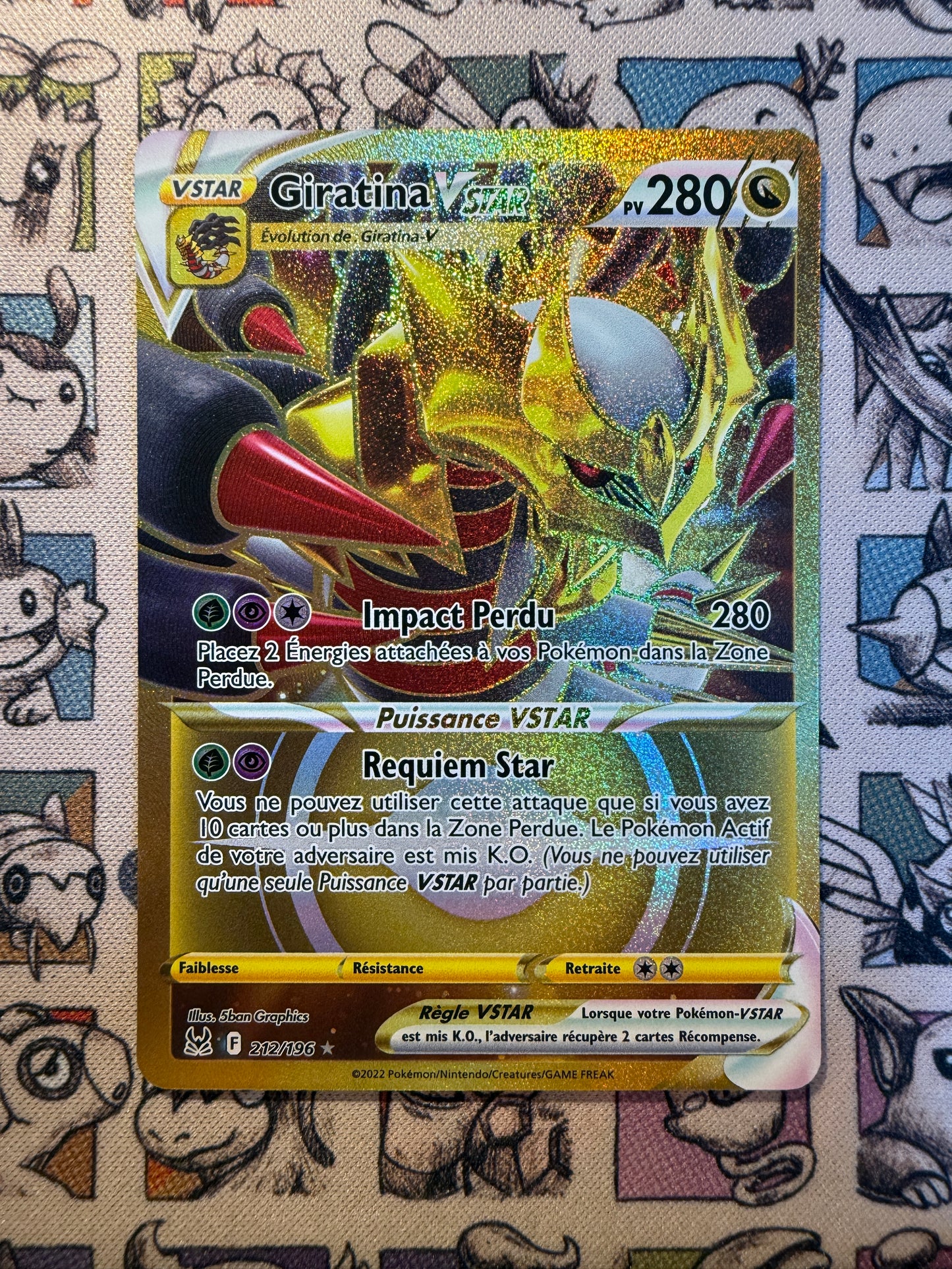 Giratina VSTAR 212 Origine Perdue