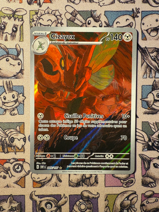 Cizayox 205 Flammes obsidiennes