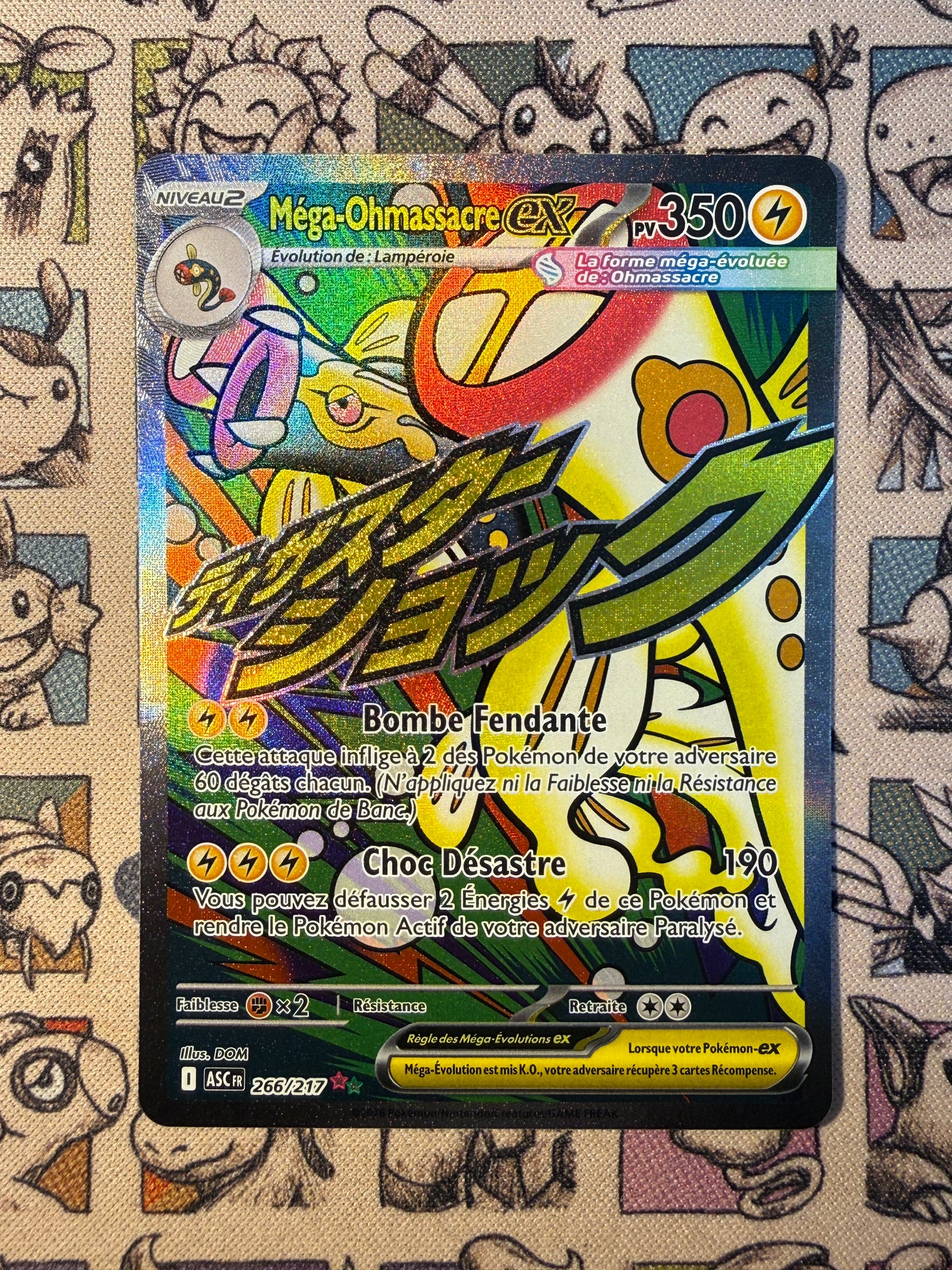 Mega Ohmassacre ex 266 Heros Transcendants