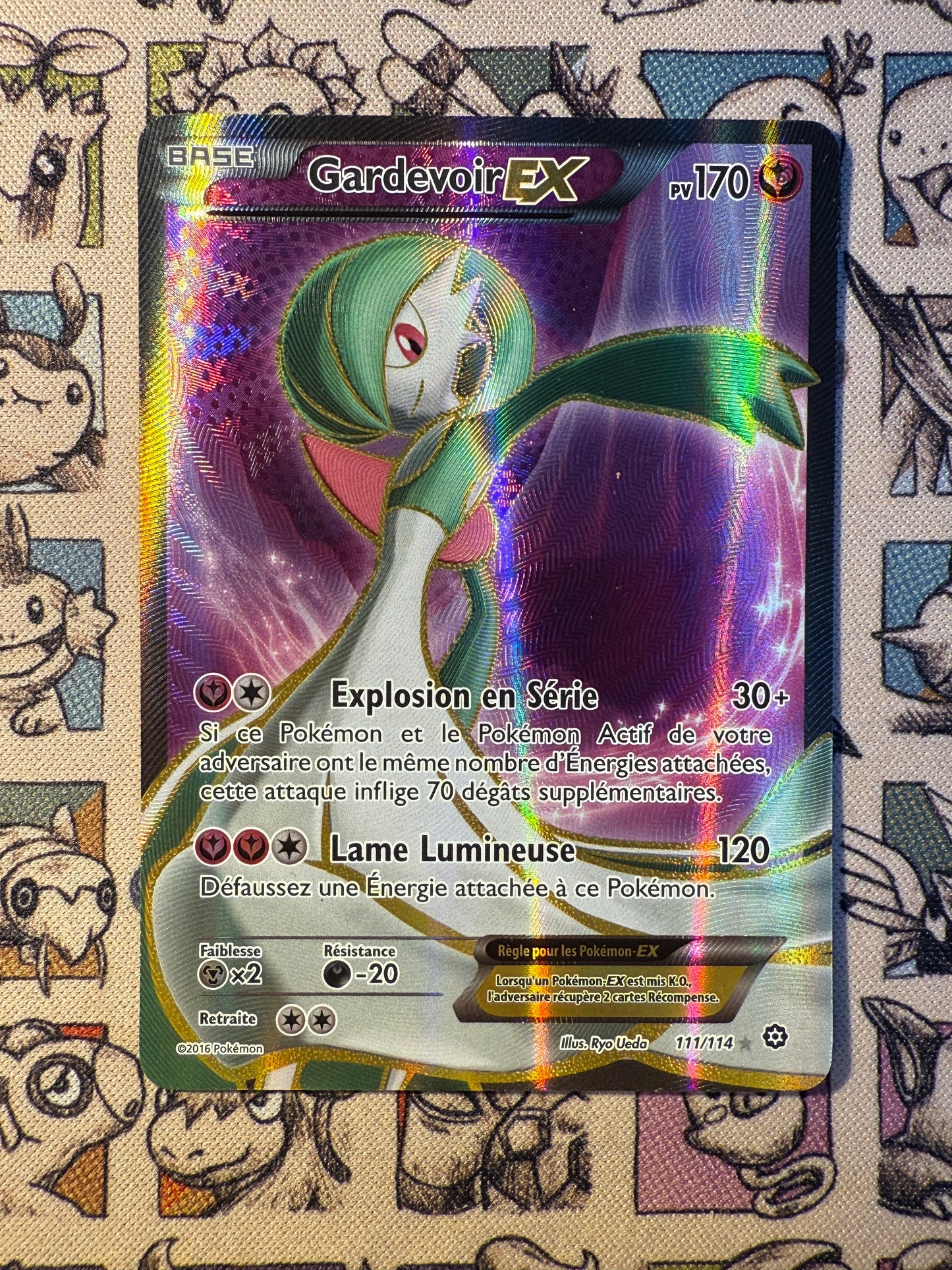 Gardevoir EX 111 Offensive Vapeur