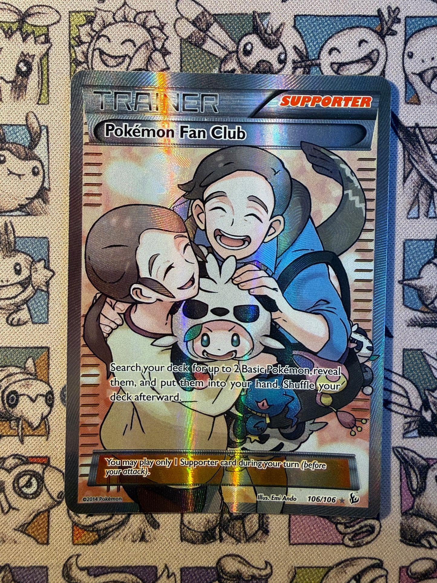 Pokémon Fan Club 106 Etincelles (US)
