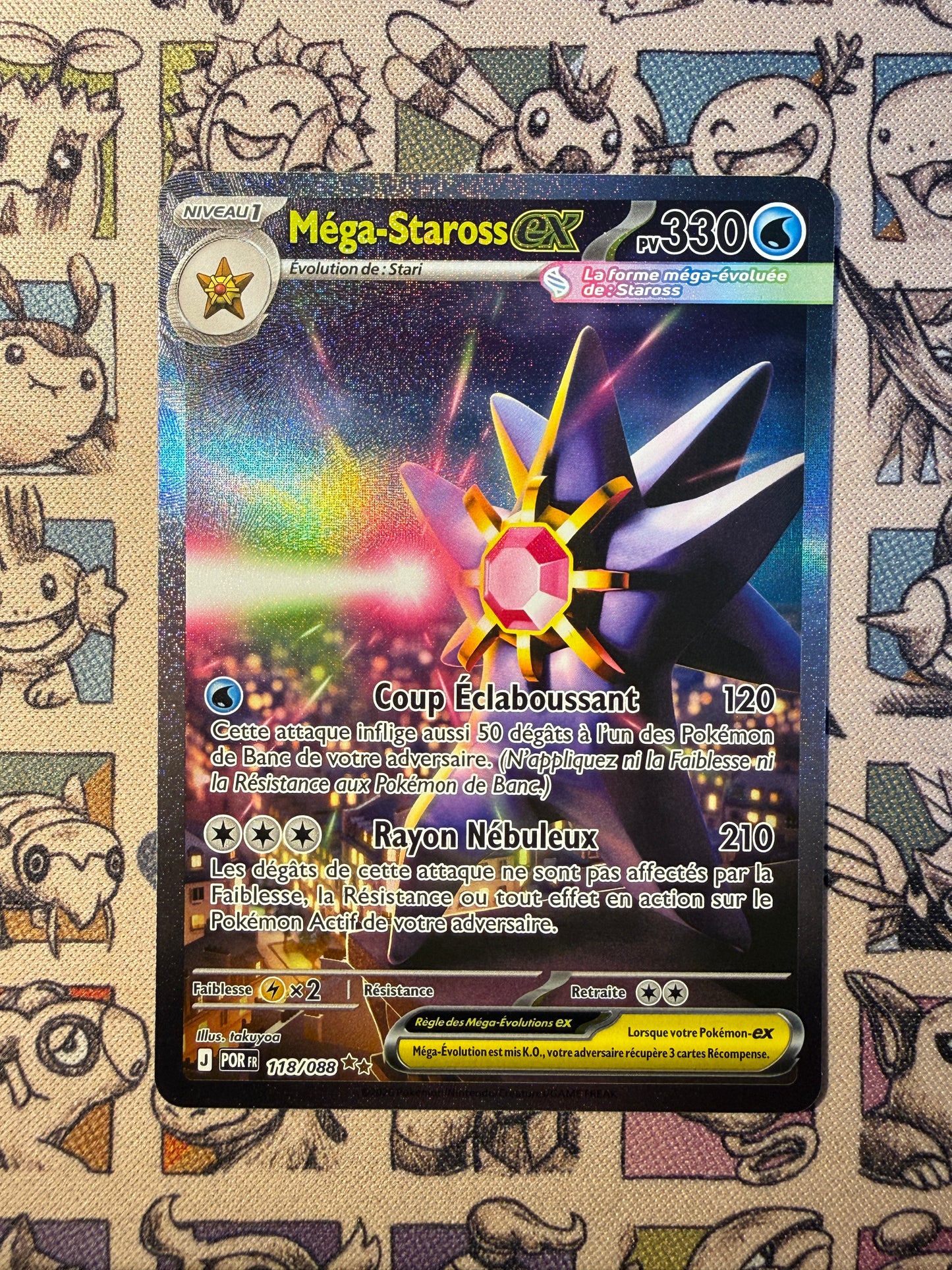 Mega Staross ex 118 Equilibre Parfait