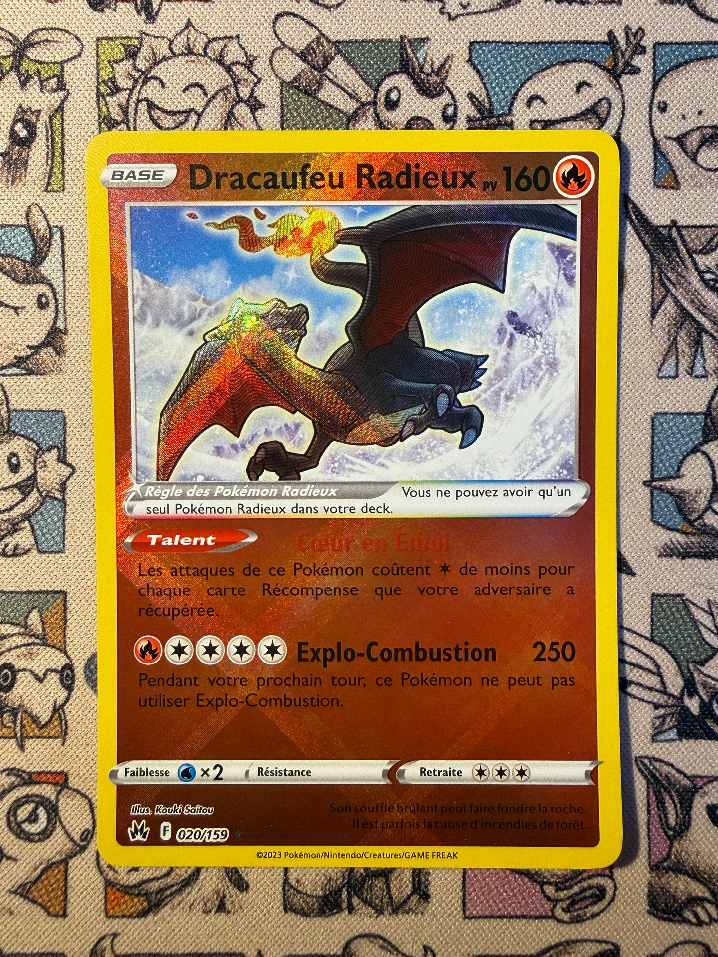 Dracaufeu Radieux 20 Zenith Suprême