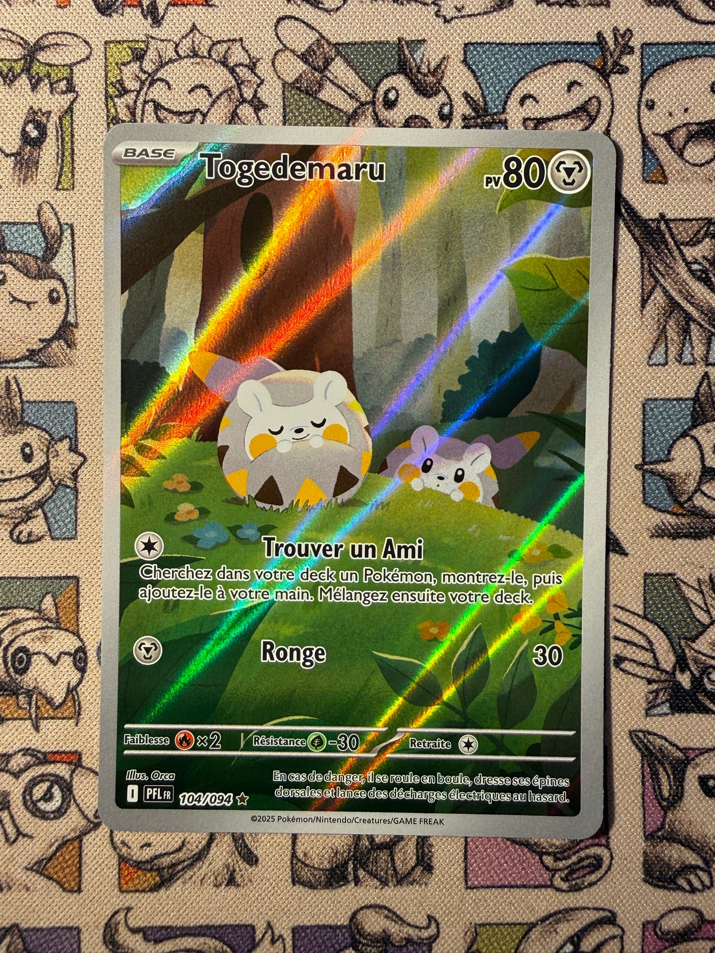 Togedemaru 104 Flammes Fantasmagoriques