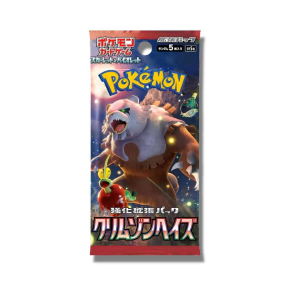 Booster Pokemon Crimson Haze - SV5A
