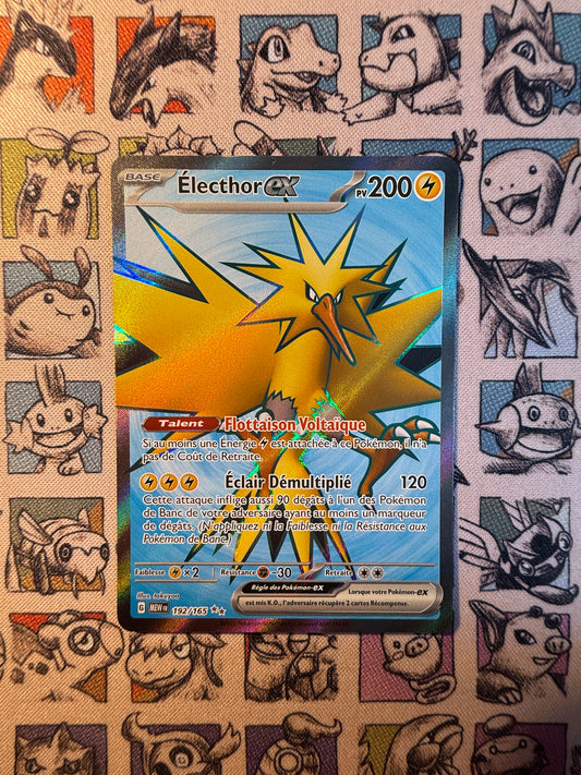 Electhor ex FA 192/165 Pokemon 151