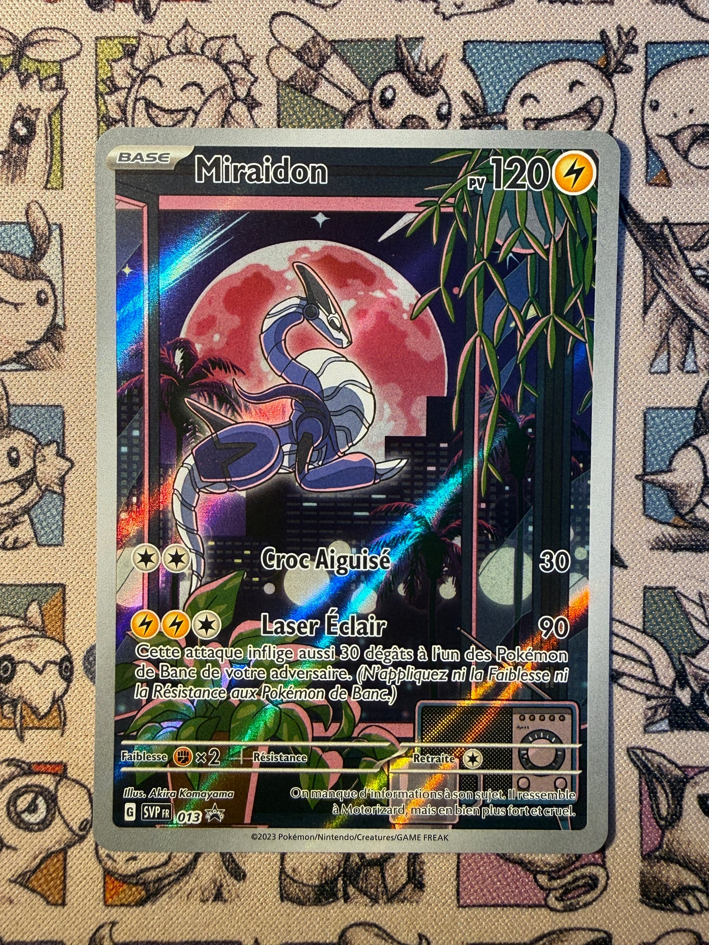 Miraidon 13 Promo Ecarlate et Violet
