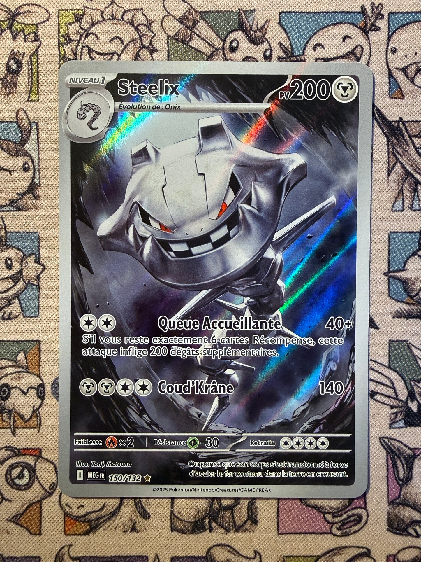 Steelix 150 Méga Evolution