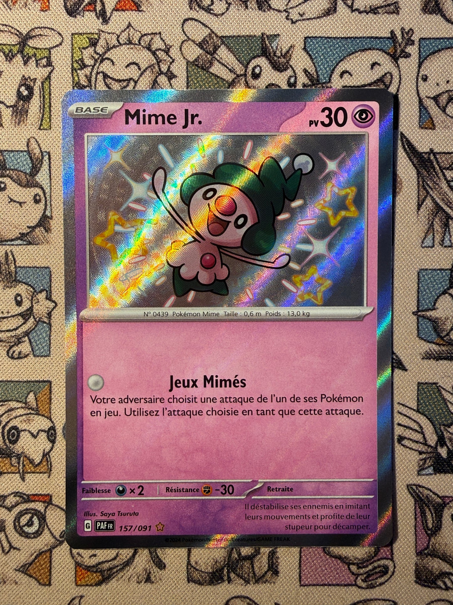 Mime Jr. 157 Destinées de Paldéa
