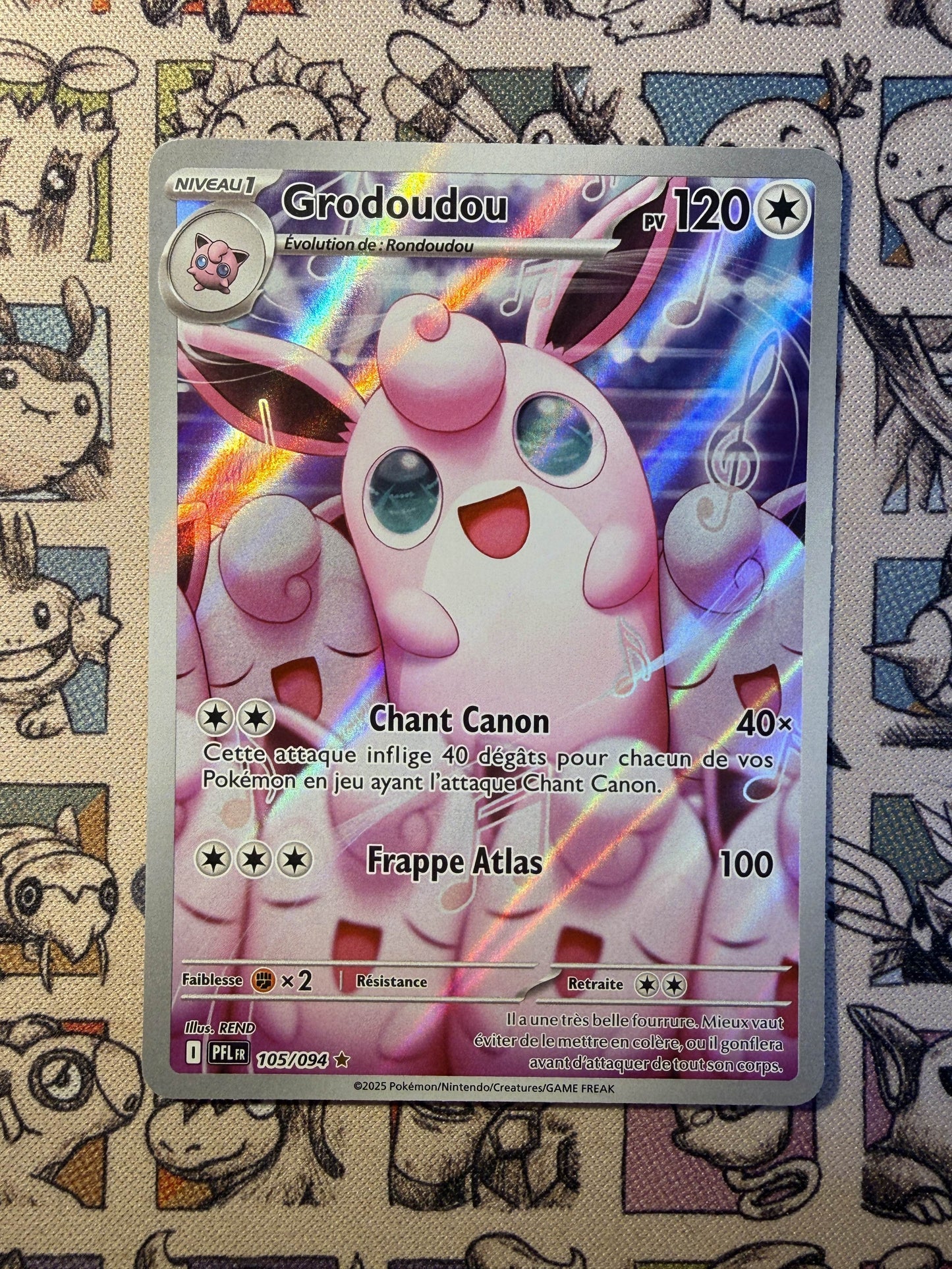 Grodoudou 105 Flammes Fantasmagoriques