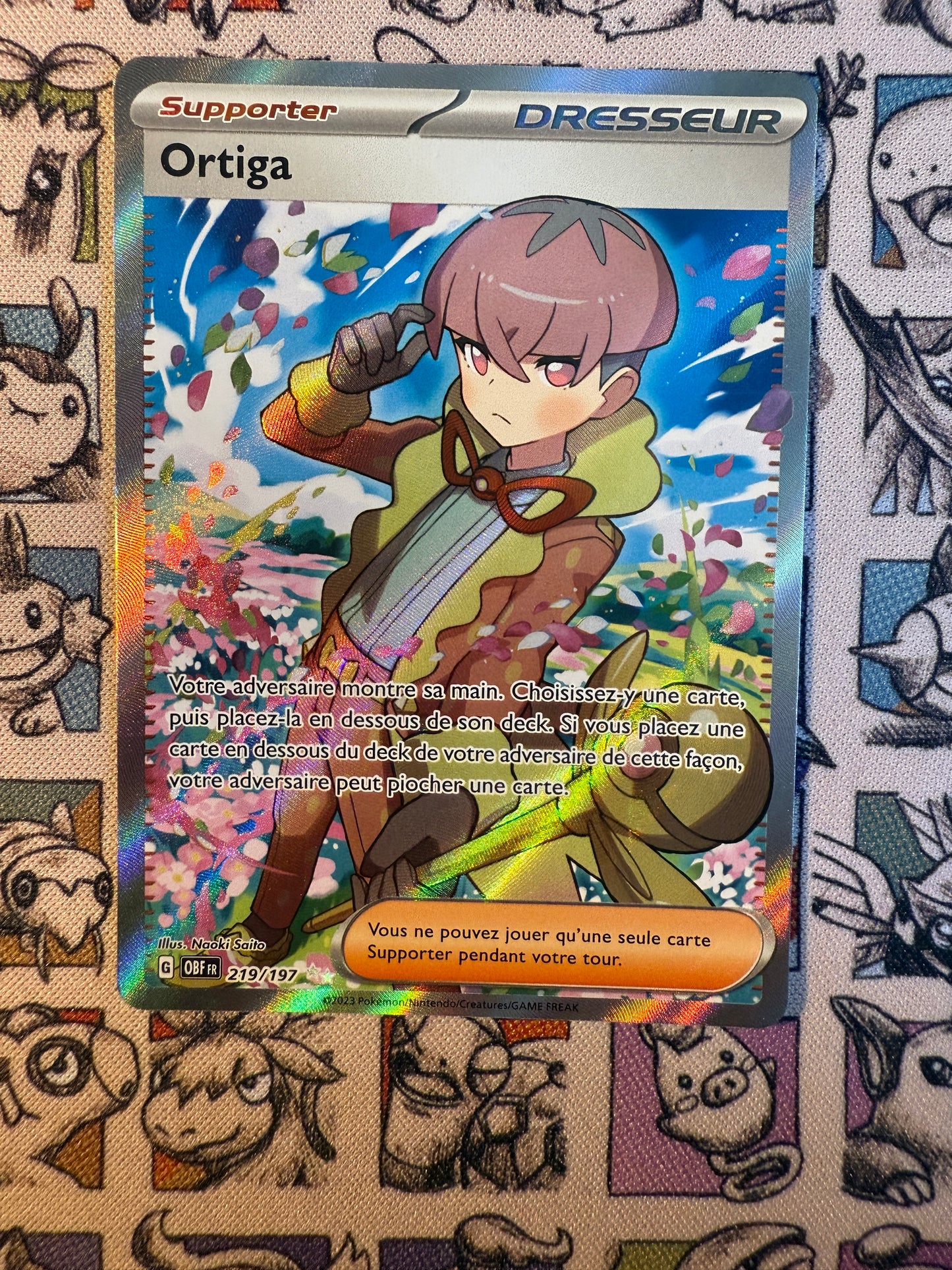 Ortiga 219/187 Flammes Obsidiennes