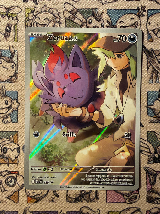 N's Zorua 189 Promos Ecarlate & Violet
