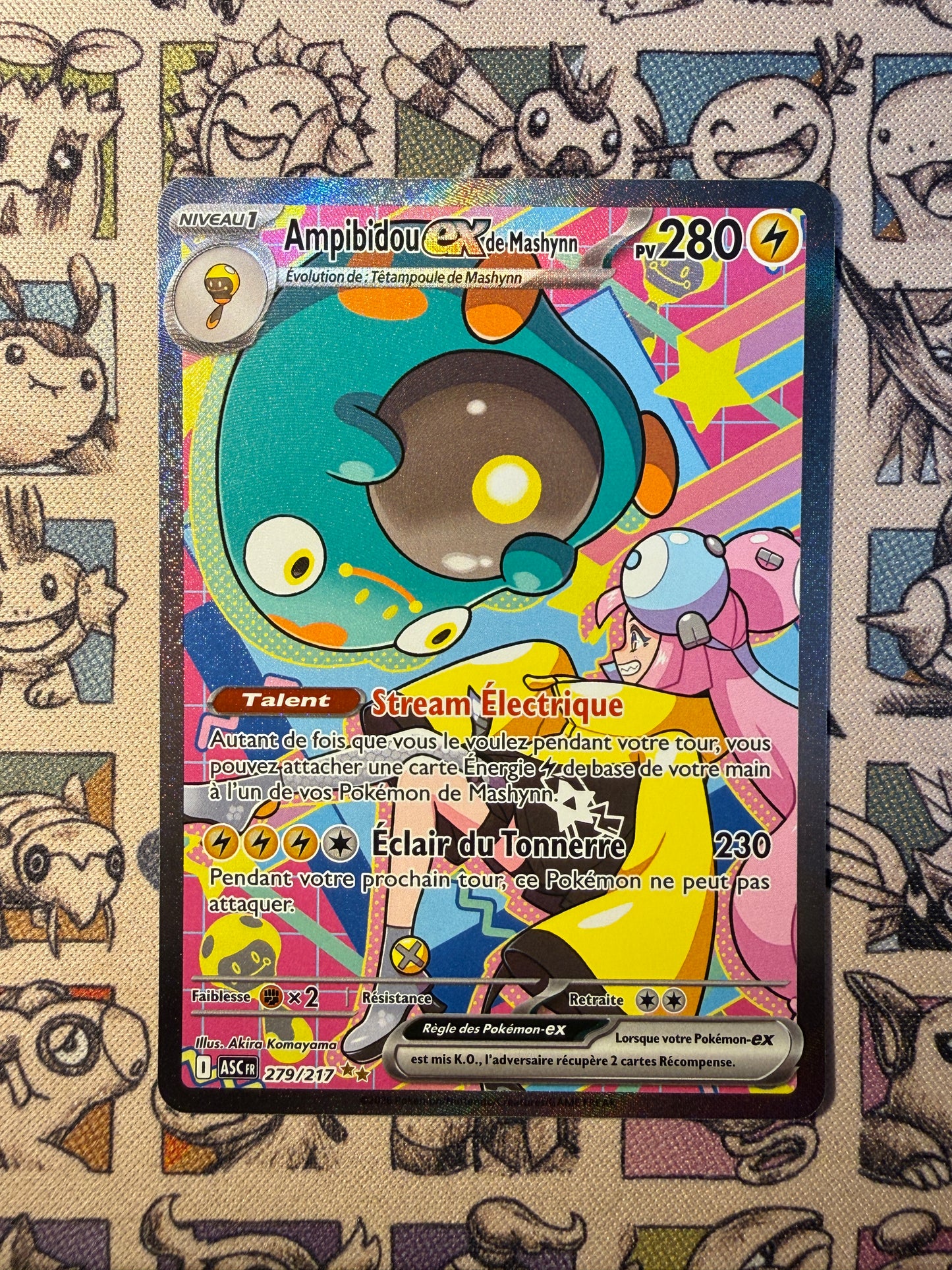 Iono's Ampibidou ex 279 Heros Transcendants