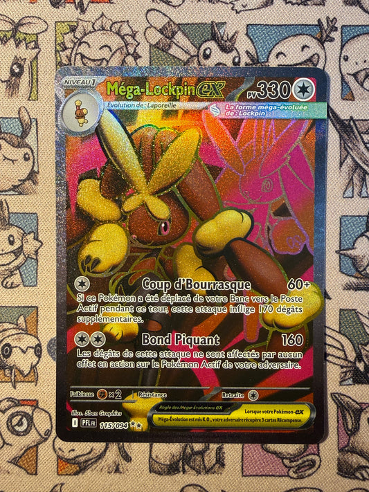 Mega Lockpin ex 115 Flammes Fantasmagoriques