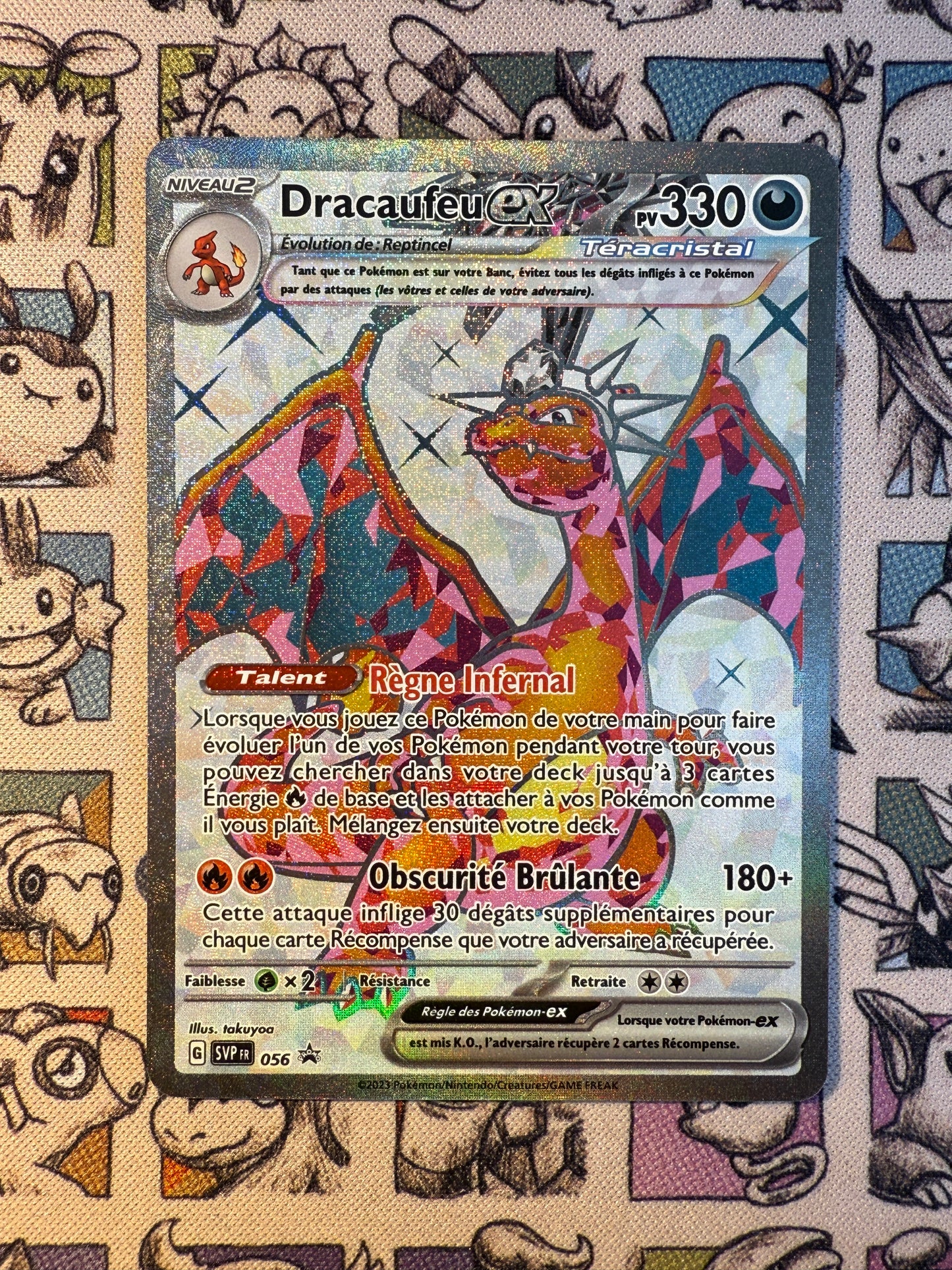 Dracaufeu ex 56 Scarlet & Violet Promos