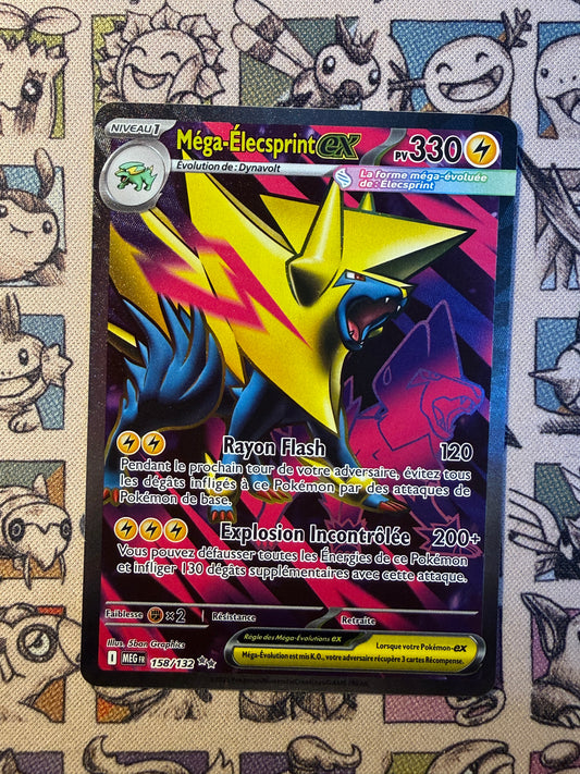 Mega Élecsprint ex 158 Mega Evolution
