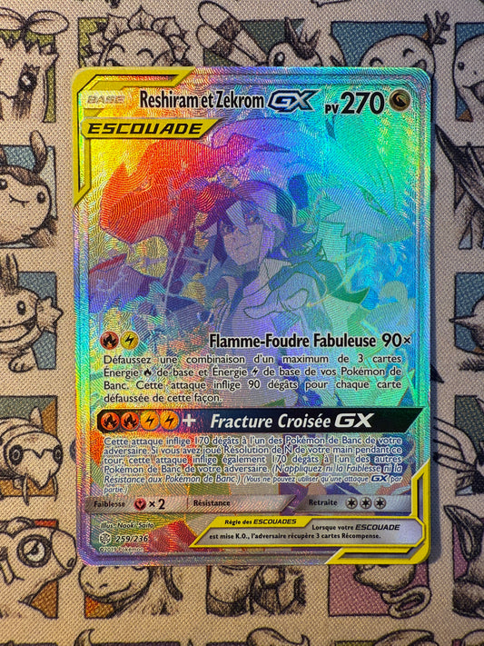 Reshiram & Zekrom GX 259 Eclipse Cosmique (2)