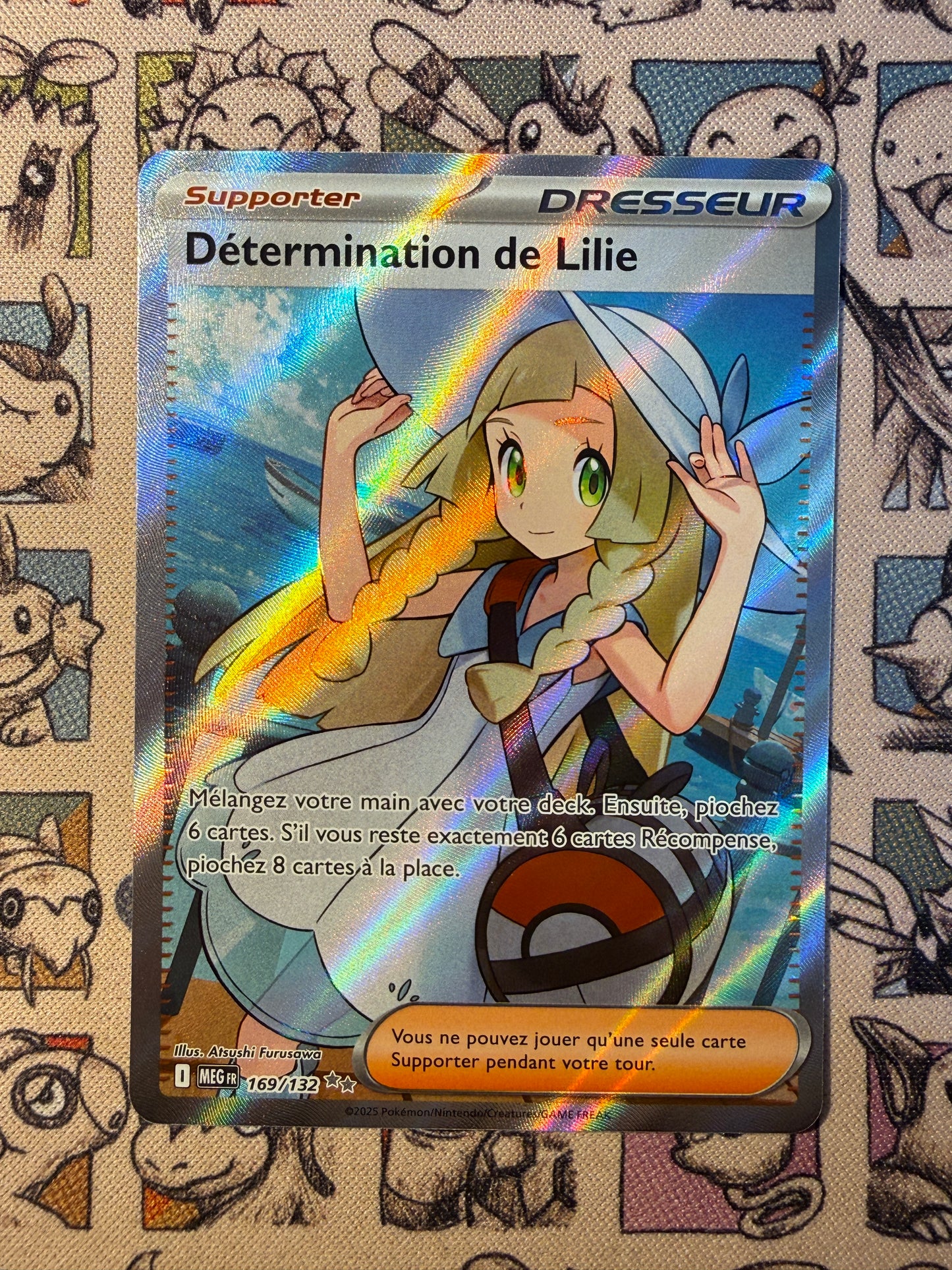 Détermination de Lilie 169 Mega Evolution