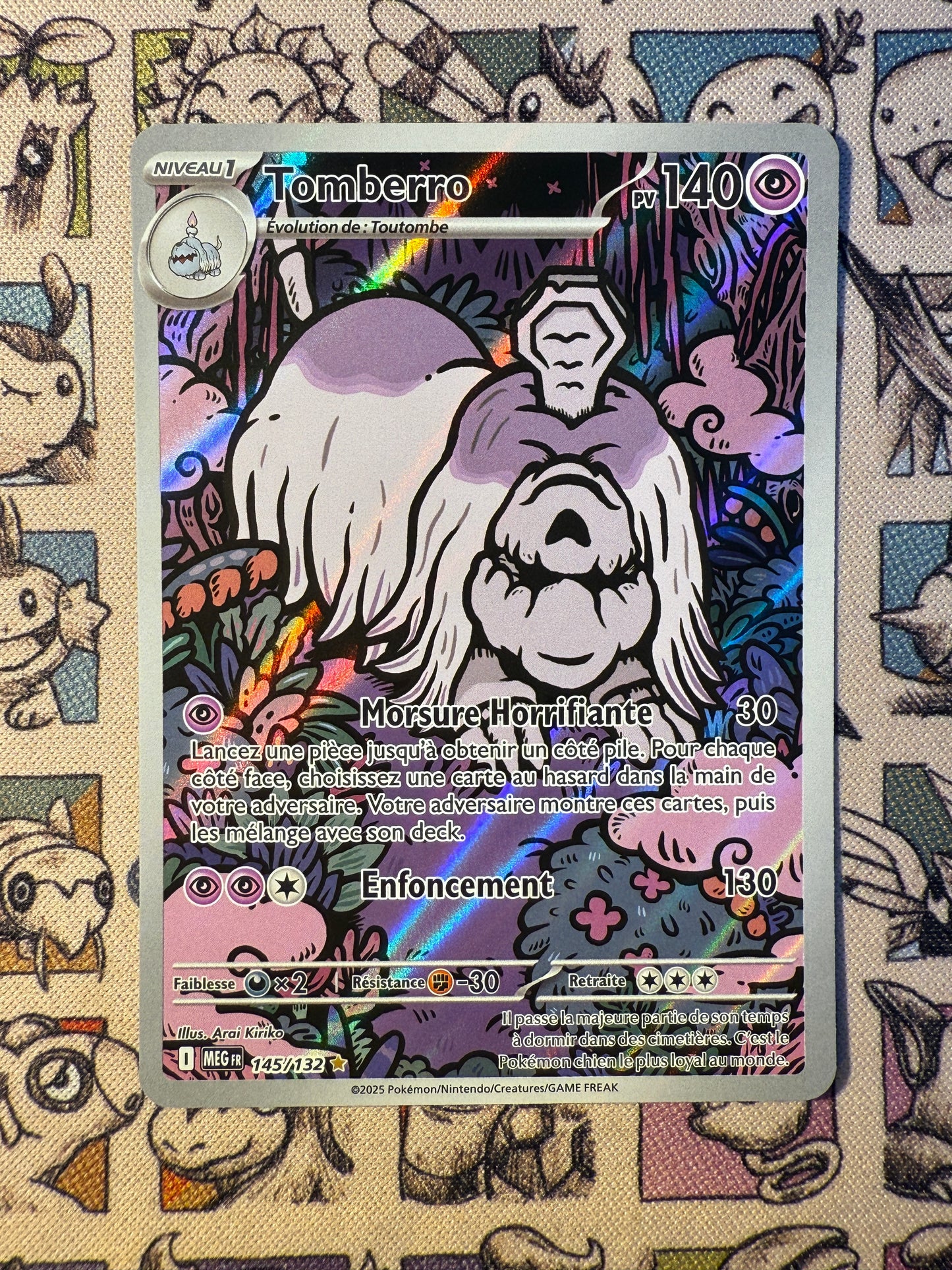 Tomberro 145 Mega Evolution