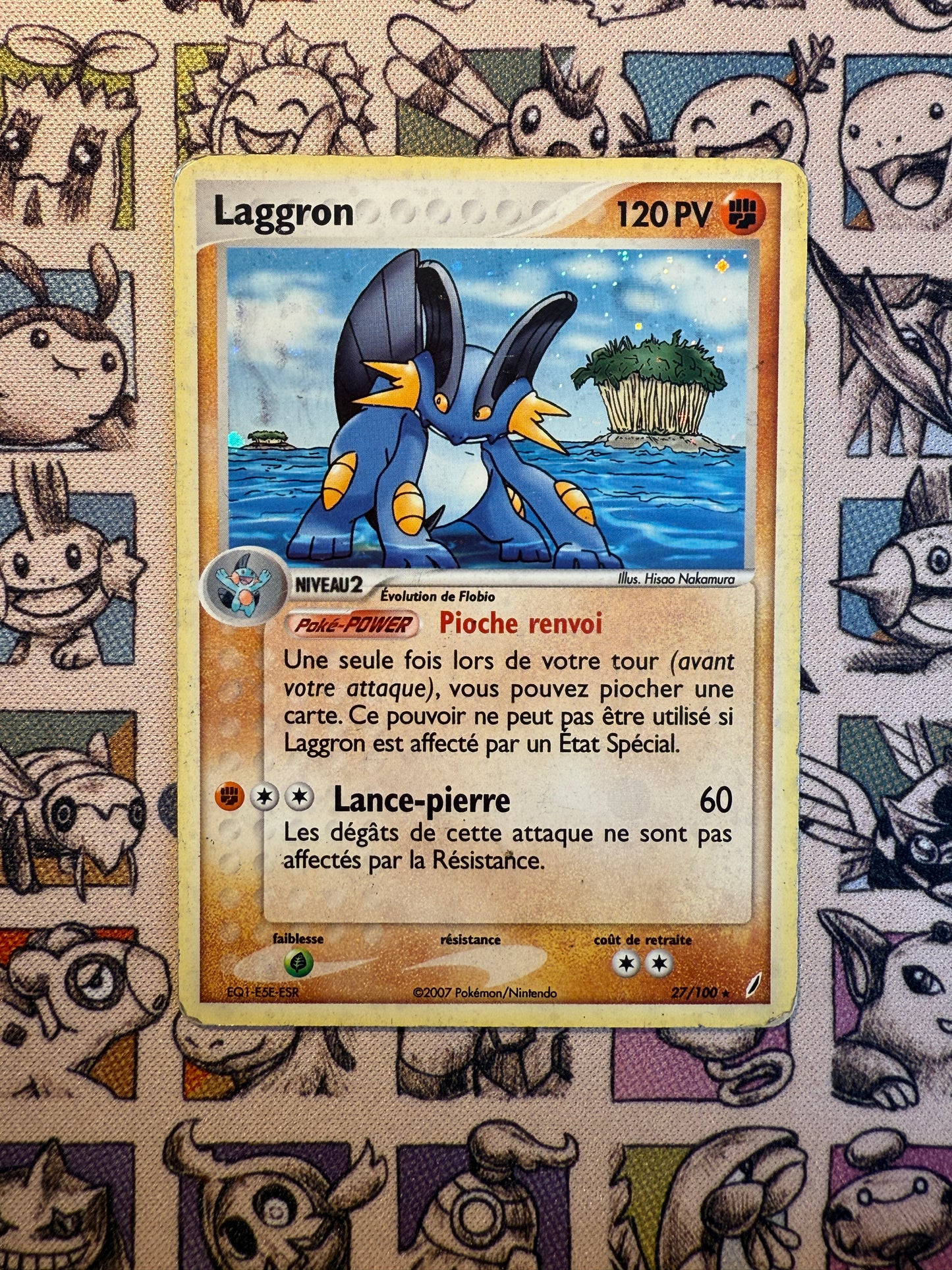 Laggron Holographique 27/100 Gardiens de Cristal