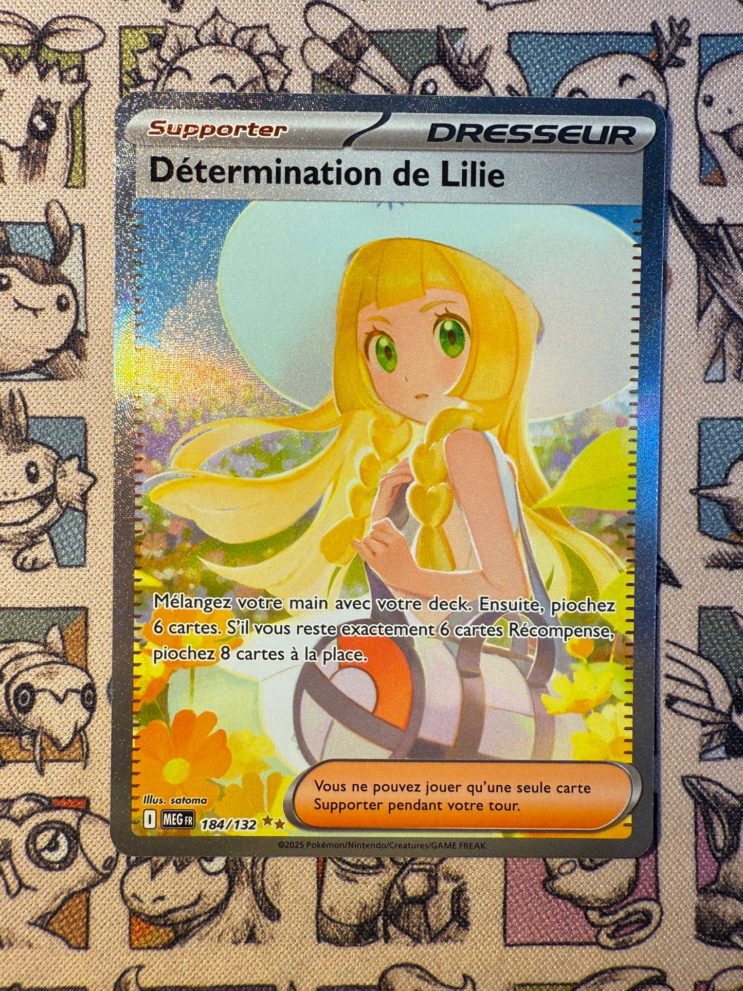 Determination de Lilie 184 Mega Evolution