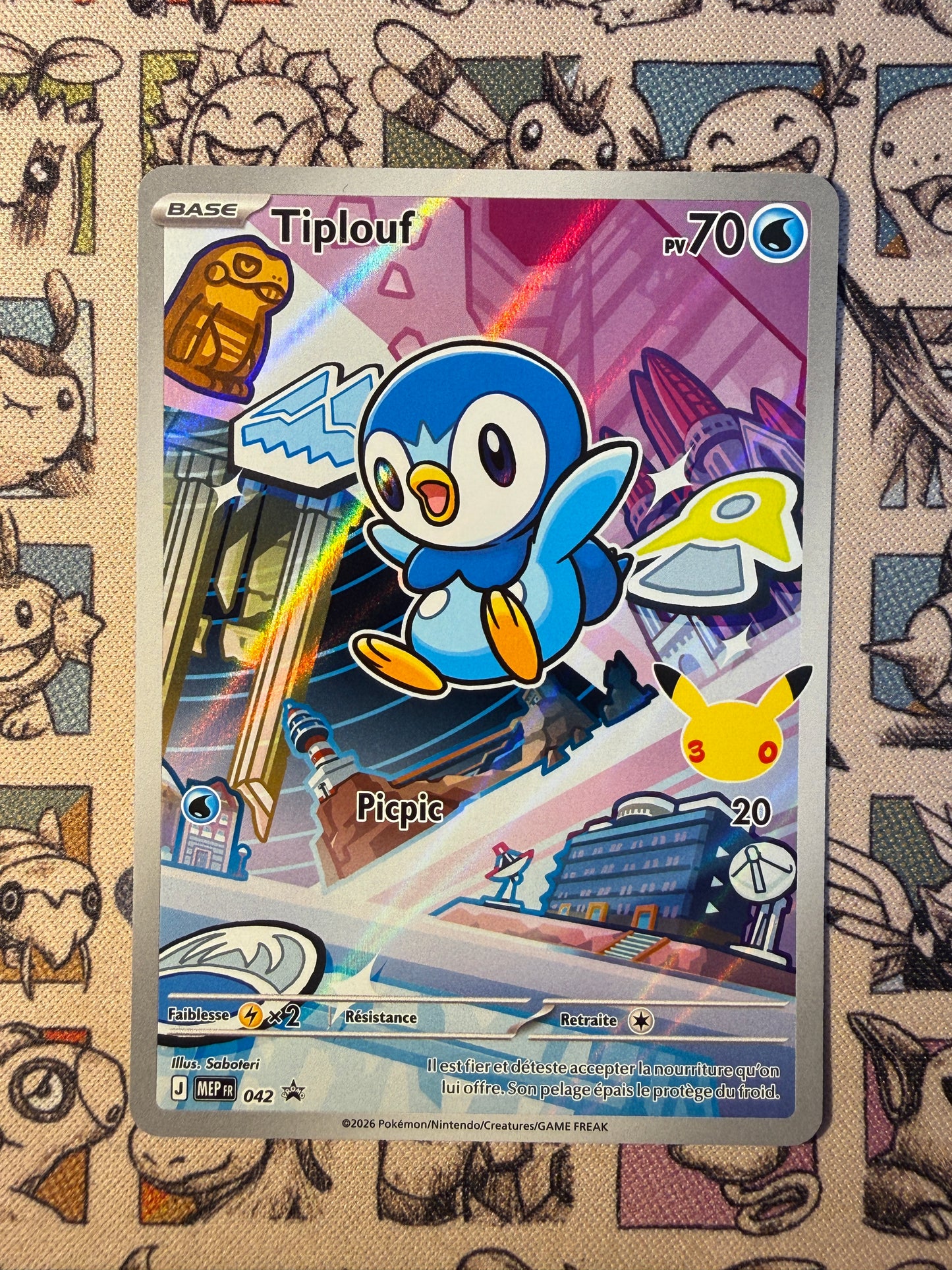 Tiplouf 42 Mega Evolution Promos