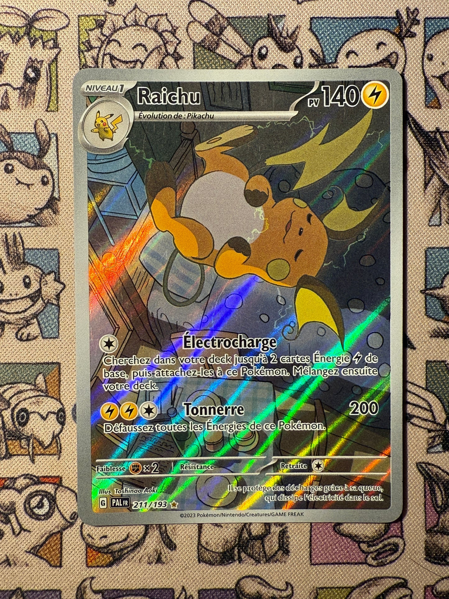 Raichu 211 Evolutions à Paldea