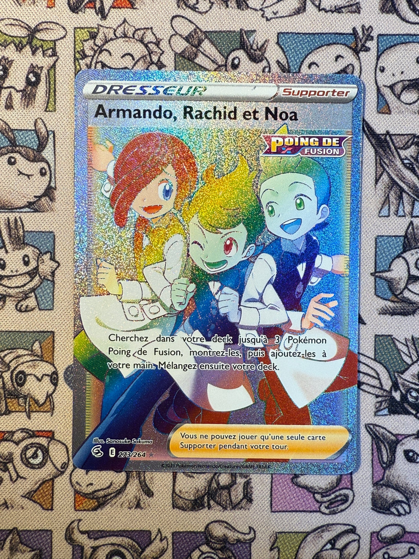 Armando & Rachid & Noa 273 Poing de Fusion